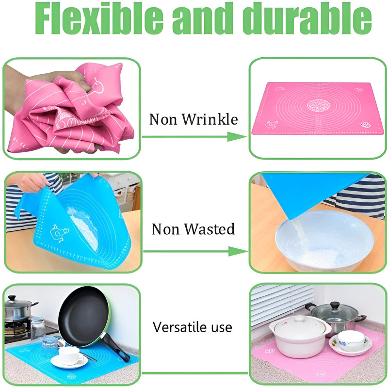 Multicolor Silicone Roti Maker Mat