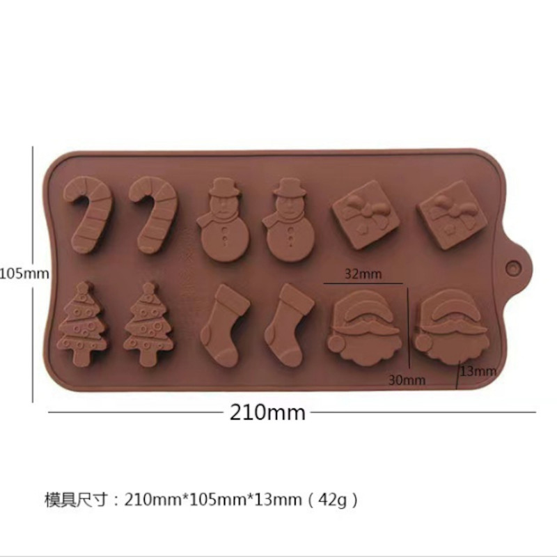 Silicone Chocolate Mold (Random Designs)