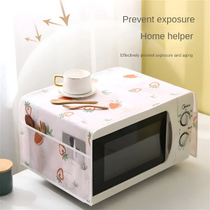 Microwave & Oven Dust Cover with Side Pockets