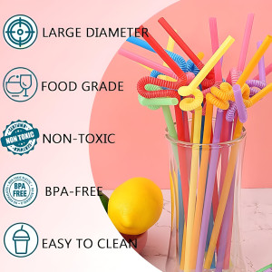 100 pieces Artistic Straws