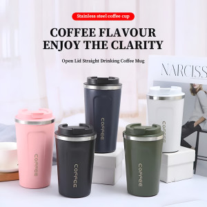 510ml Insulated Tumbler Coffee Mug with Lid