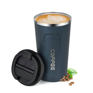 510ml Insulated Tumbler Coffee Mug with Lid