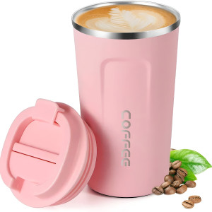 510ml Insulated Tumbler Coffee Mug with Lid