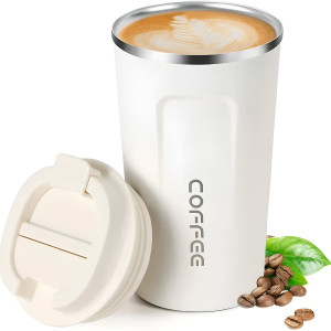 510ml Insulated Tumbler Coffee Mug with Lid