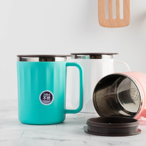 400ml Insulated coffee mug, Tea Cup With Lid