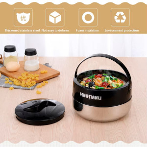 High-Quality Stainless Steel Hot Pot – Portable & Thermal Insulated 1-Piece (2 Litre)
