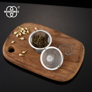 Tea Strainer Extra Fine Mesh Spice Tea Filter with Extended Chain Hook for Loose Leaf