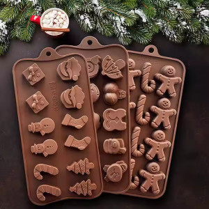 Silicone Chocolate Mold (Random Designs)