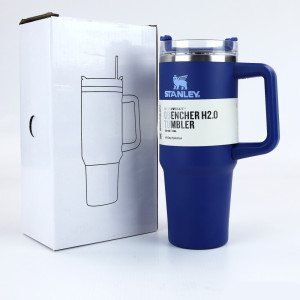 Stanley Tumbler Mug With Lid & Straw