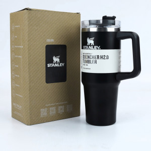 Stanley Tumbler Mug With Lid & Straw