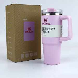 Stanley Tumbler Mug With Lid & Straw