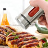 1 piece Stainless Steel Glass Salt & Pepper Jar