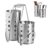 Chopsticks Cage Tube Storage Box -Stainless Steel – Kitchen Utensils Organizer & Cutlery Drainer Holder