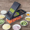 Multifunctional 16-in-1 Fruit and Vegetable Slicer, Dicer, Spiralizer, Shredder & Cutter