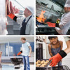 Heat-Resistant Silicone Grilling Gloves – Waterproof & Durable 1-Piece